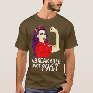 1963 Vintage 58ste Verjaardag 58 Jaar Oud Dag Sind T-shirt