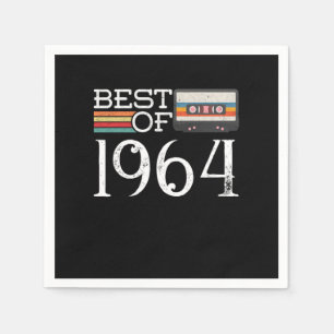 1964  56 e Birthday Jubileum Gift Servet