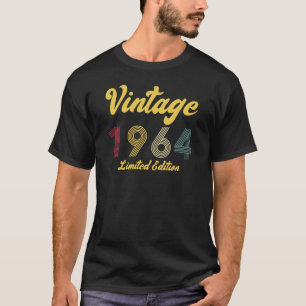 1964 60ste verjaardag cadeau Mannen T-shirt