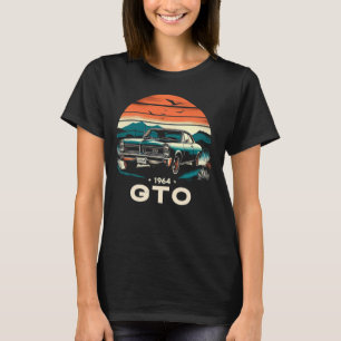 1964 64 GTO Classic Car Old School Muscle T-shirt