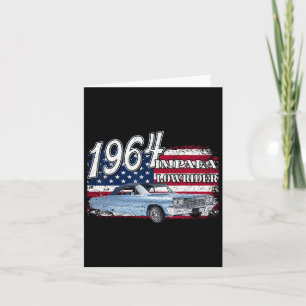 1964 64 Impala Lowrider Ss 4 juli Amerikaans Kaart