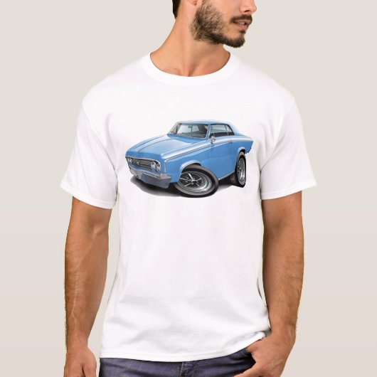 1964-65 Cutlass LT Blue Car T-shirt (Voorkant)