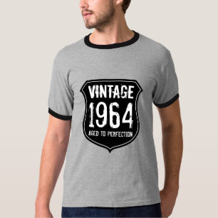 1964 âgé anniversaire du T-shirt   de perfection