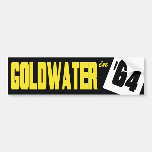 1964 Barry Goldwater Bumpersticker (Voorkant)
