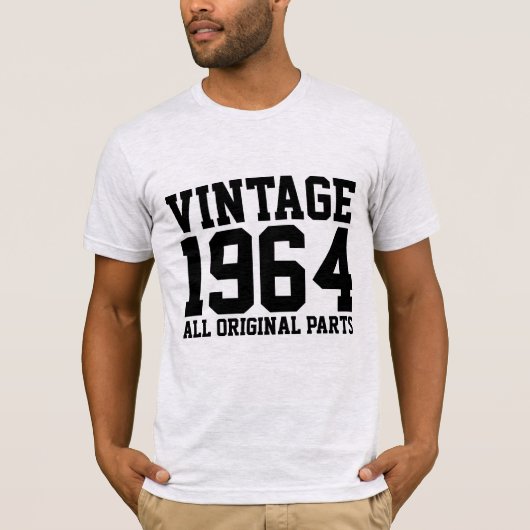1964 BIRTHDAY T-shirts (Voorkant)