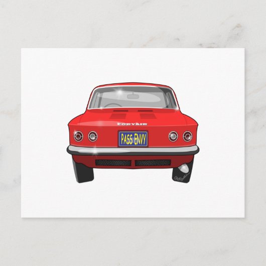 1964 Corvair Pass Envy Briefkaart (Voorkant)