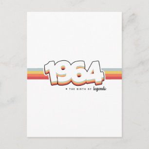 1964 De geboorte van legenden Briefkaart