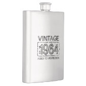 1964 Flacon en acier inoxydable | Cadeau d'anniver (Droite)