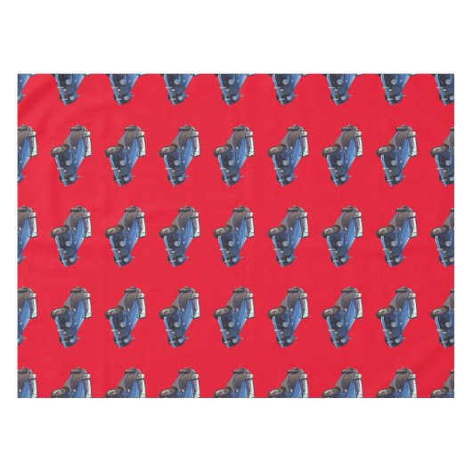 1964 Morgan Plus 4 Converteerbare sportwagen Tafelkleed (Voorkant (Horizontaal))