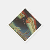 1964 New York World's Fair Monorail Servet (Hoek)