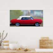 1964 RAMBLER AMERIKAANS CONVERTIBLE POSTER (Keuken)