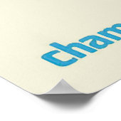 1964 Reims 12 uur Internationaal Frankrijk Amerika Poster (Hoek)