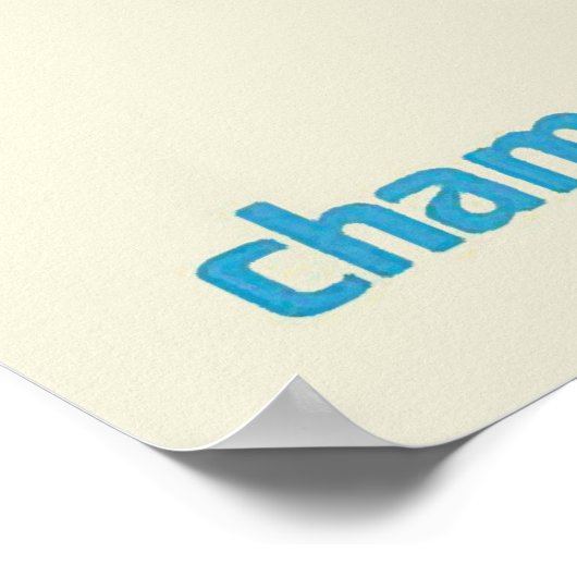 1964 Reims 12 uur Internationaal Frankrijk Amerika Poster (Hoek)