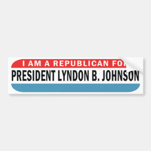 1964 Republikein voor de Bumpersticker van Johnson
