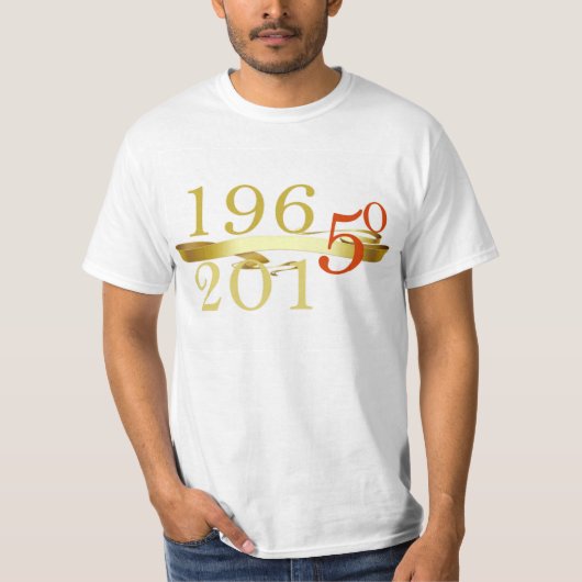 1965 - 2015 Herdenking 50 T-shirt (Voorkant)