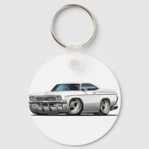 1965-66 Impala Witte auto Sleutelhanger