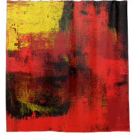 1965 Abstract douchergordijn Douchegordijn