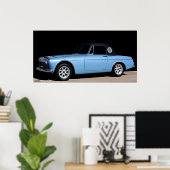 1965 DATSUN SPORTS 1600 POSTER (Bureau à domicile)