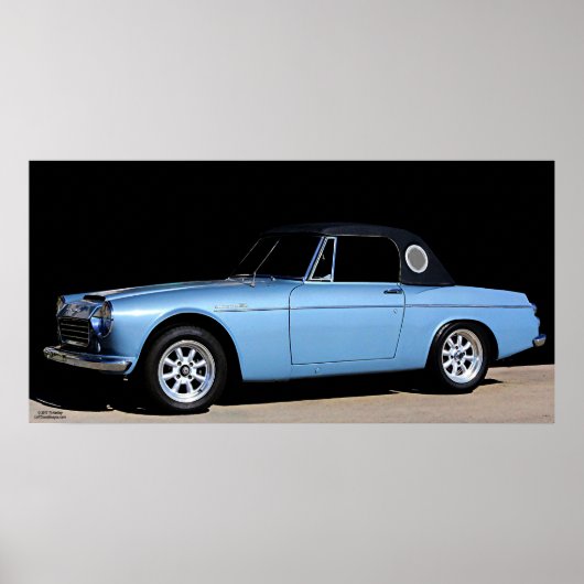 1965 DATSUN SPORTS 1600 POSTER (Devant)