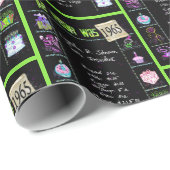 1965 Geboortejaar Trivia Cadeaupapier (Rol Hoek)