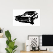 1965 GTO-poster Poster (Thuiskantoor)