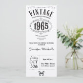 1965 invitations vintages d'anniversaire (Debout devant)
