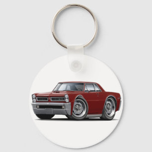 1965 Kastanjebruine Auto GTO Sleutelhanger