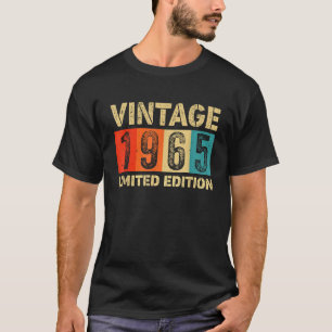 1965 Limited Edition gemaakt of geboren in 1965 T-shirt
