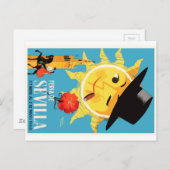 1965 Sevilla Spanje april Fair Poster Briefkaart (Voorkant / Achterkant)