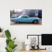 1965 T-BIRD POSTER (Thuiskantoor)