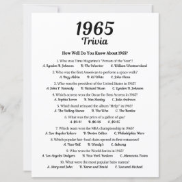 1965 Trivia spel