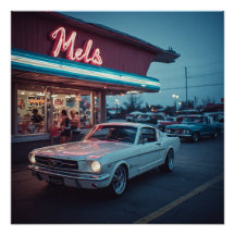 1965 Wimbledon Witte Ford Mustang Fastback 2+2