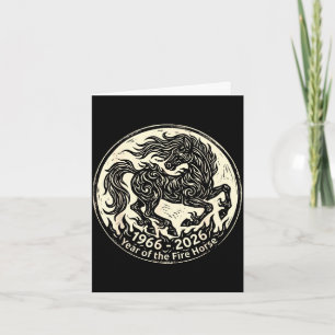 1966 2026 jaar van het vuur paard chinese zodiak kaart