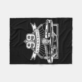 1966 66 GTX 4th of July Amerikaans Fleece Deken (Voorkant (Horizontaal))