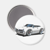 1966/67 GTO Wit Cabriolet Magneet (Voorkant / Achterkant)