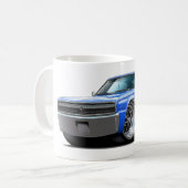 1966-67-lade: blauwe auto koffiemok (Voorkant links)