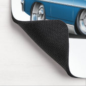 1966-67 Nova Blauwgroen auto Muismat (Hoek)