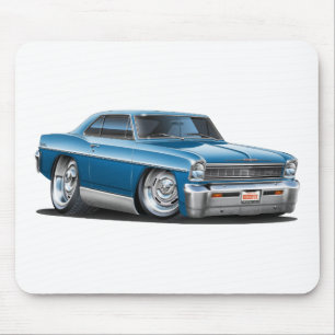 1966-67 Nova Blauwgroen auto Muismat