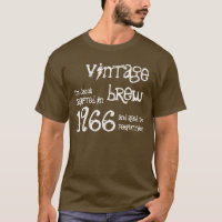1966 Brew 50th Birthday Funny Gift T-shirt