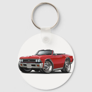1966 Chevelle Red Convertible Sleutelhanger