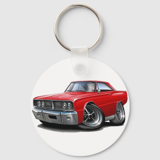 1966 Coronet Red Car Sleutelhanger (Voorkant)