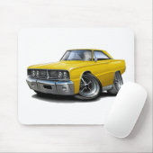1966 Coronet Yellow Car Muismat (Met muis)