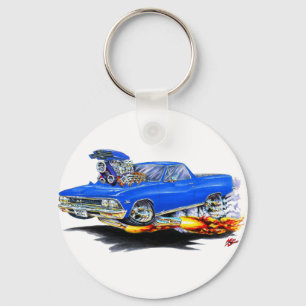 1966 El Camino Blauwe Truck Sleutelhanger