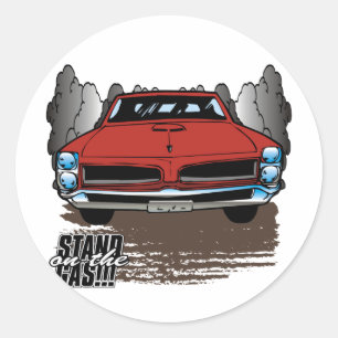 1966 GTO RONDE STICKER