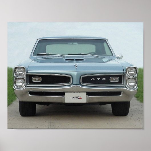 1966 GTO VOOR POSTER (Voorkant)