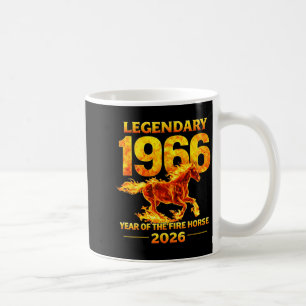 1966 Jaar Vuur Paard 60e Design Koffiemok