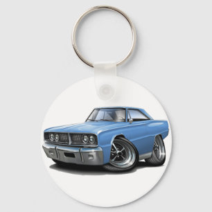 1966 Kroon Lt. Blue Car Sleutelhanger