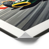 1966 Monaco Grand Prix  Wall Poster (Hoek)