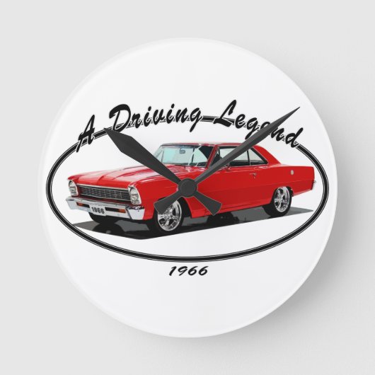 1966_nova_red ronde klok (Voorkant)