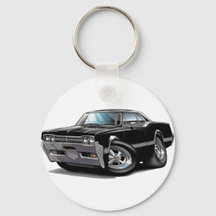 1966 Olds Cutlass Black Car Sleutelhanger
